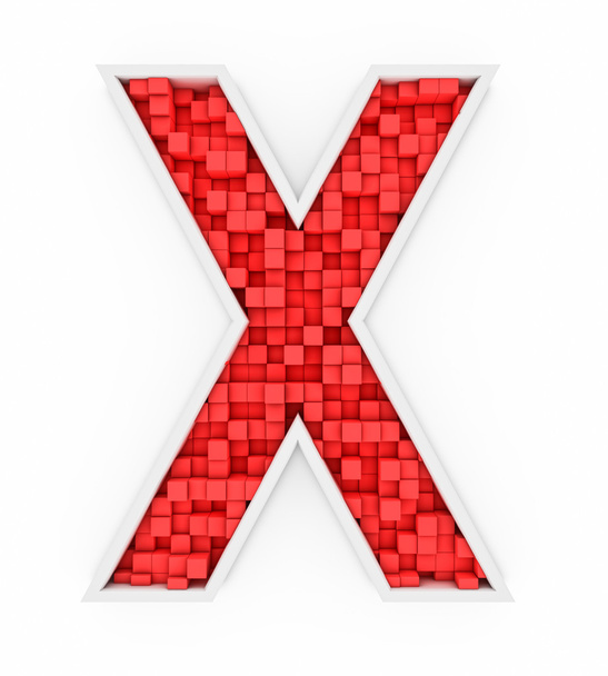 Carta vermelha X
 - Foto, Imagem