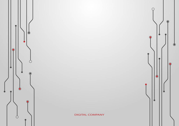 Elektrická deska technologie - Vektor, obrázek