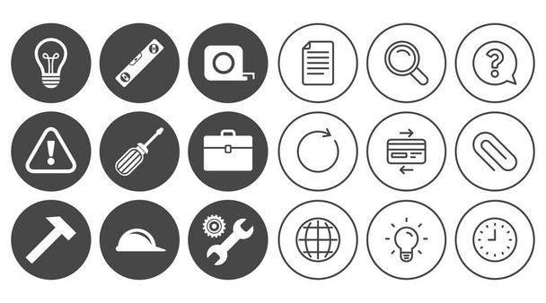 Repair, construction icons - Vector, Image