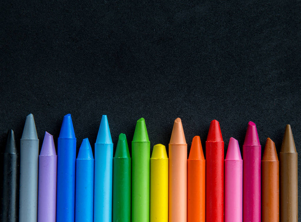 Fondos con lápices de colores
 - Foto, Imagen