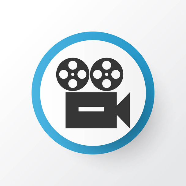 Camera Icon Symbol. Premium Quality Isolated Video Element In Trendy Style. - Vector, Image