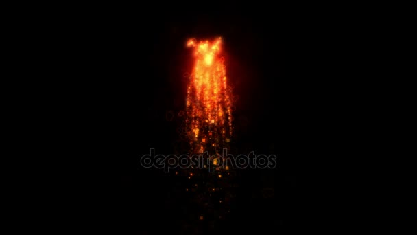 4k Fuochi d'artificio eruttano fuoco vulcanico bruciano vulcani magma esplosione particelle fuoco
 - Filmati, video