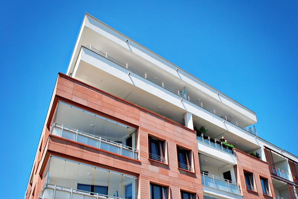  moderno edificio de apartamentos exterior - Foto, imagen