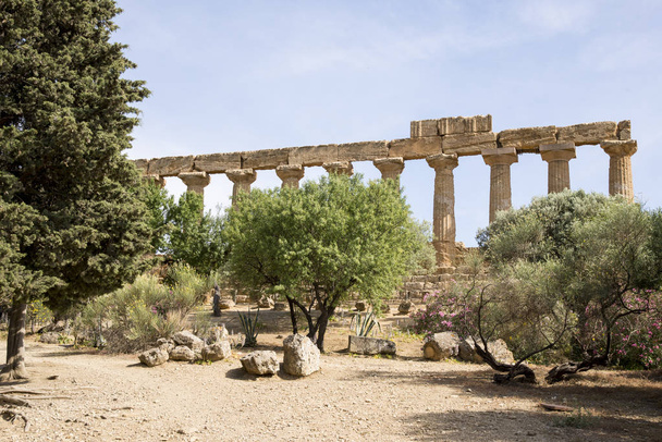 Héra templom - Agrigento - Sicily - Fotó, kép