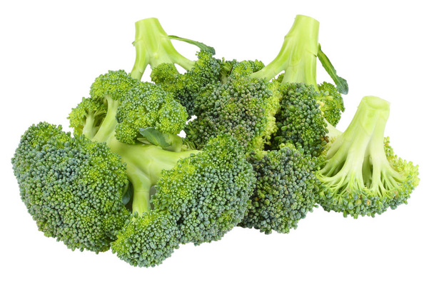 broccoli isolated on white - Photo, Image