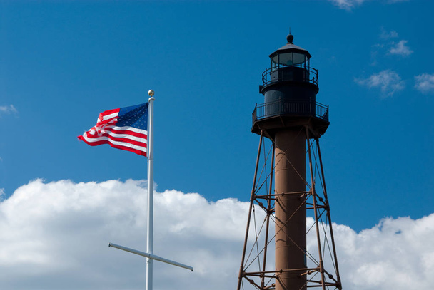 Mablehead deniz feneri Massachusetts - Fotoğraf, Görsel
