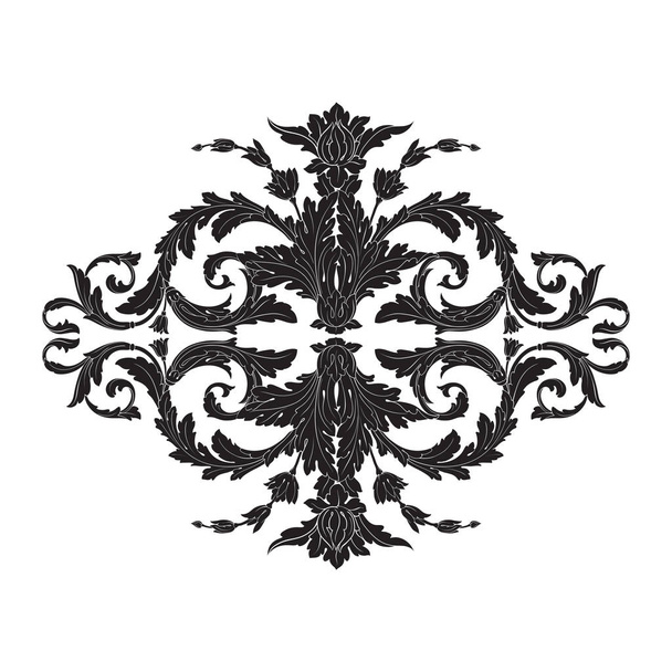 Vintage baroque ornement vecteur
 - Vecteur, image