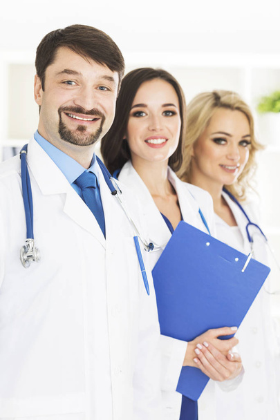 Portrait of doctors at medical office - Photo, Image