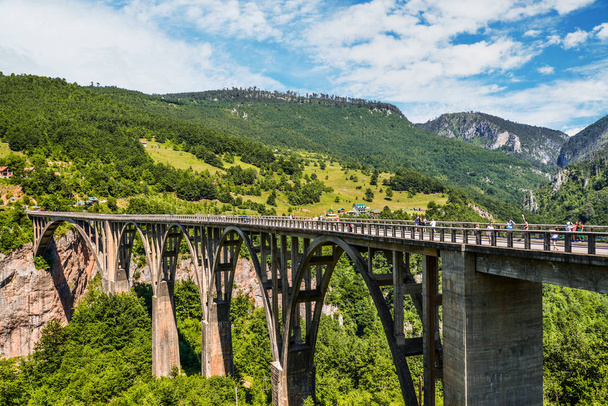 Durdevica Tara arc bridge - Zdjęcie, obraz