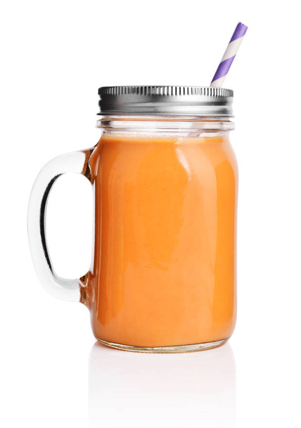 Healthy orange smoothie - Foto, immagini
