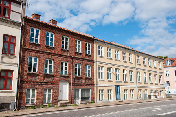 Житлових будинків у місті Ringsted, Данія - Фото, зображення