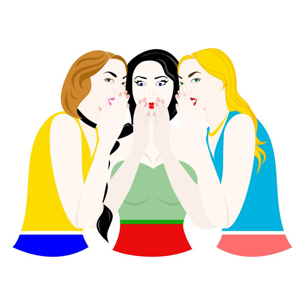the gossip girls - Vektori, kuva