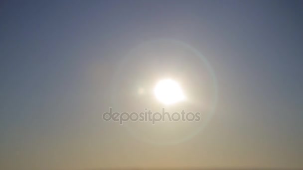 El işareti siluet günbatımında Tamam - Video, Çekim