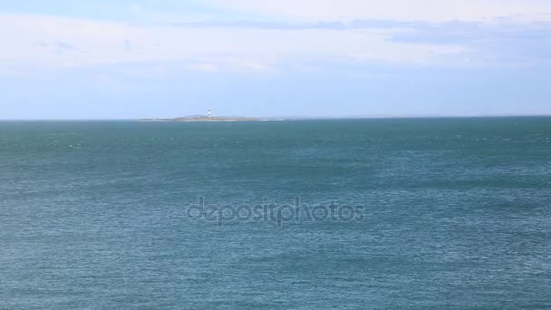 Pohled na psa Island lighthouse - Záběry, video