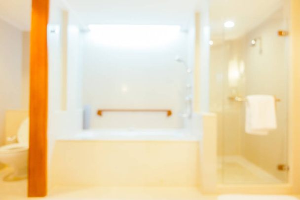 Abstract blur and defocused toilet and bathroom - Фото, изображение