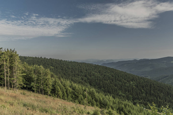Slovakya Hricovec Hill için görünümü - Fotoğraf, Görsel