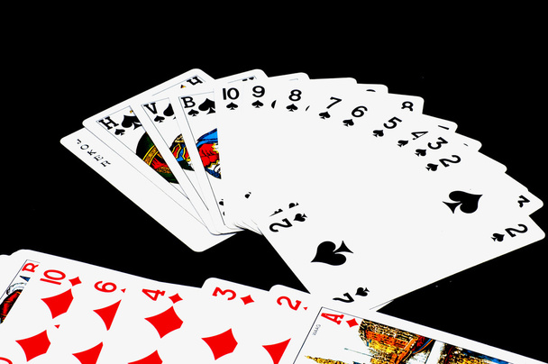 Korttien pelaaminen
 - Valokuva, kuva