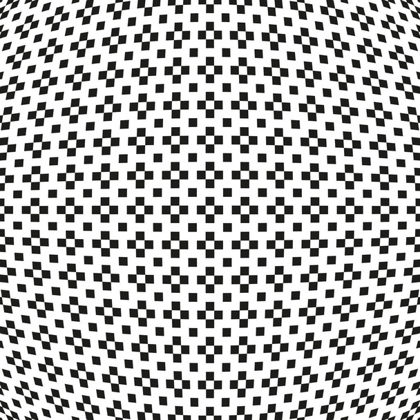 Naadloze abstracte monochroom plus of Kruis patroon met ontbrekende  - Vector, afbeelding