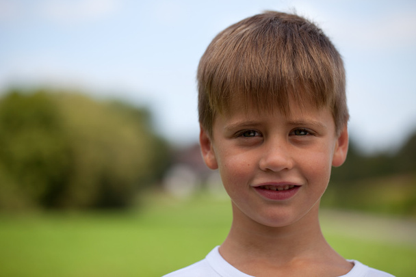 Portrait of a young boy - Foto, Imagem