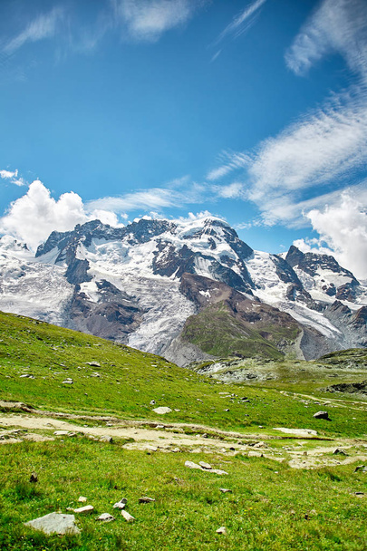 Gornergrat Ζερμάτ, Ελβετία, Ελβετικές Άλπεις - Φωτογραφία, εικόνα