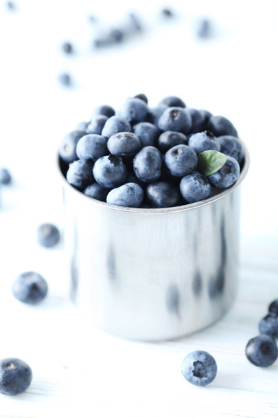 Ripe raw blueberries  - Fotoğraf, Görsel