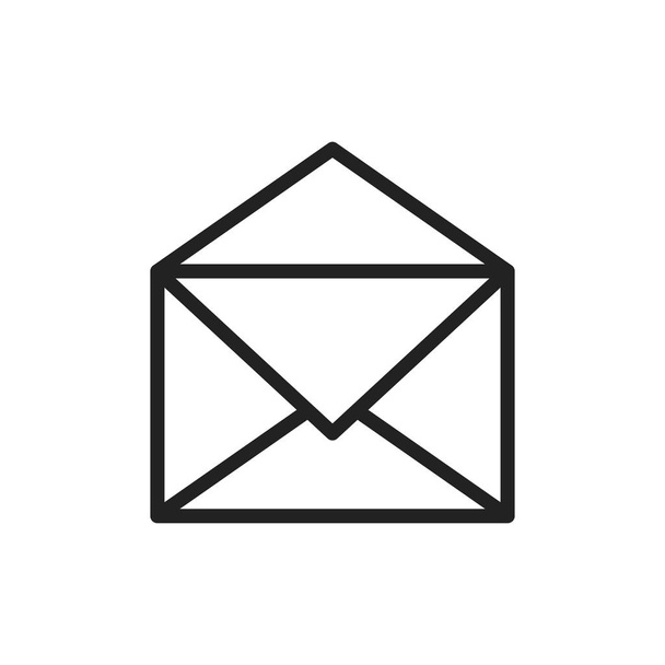 Mail envelope vector icon. Email flat vector illustration. E-mai - ベクター画像