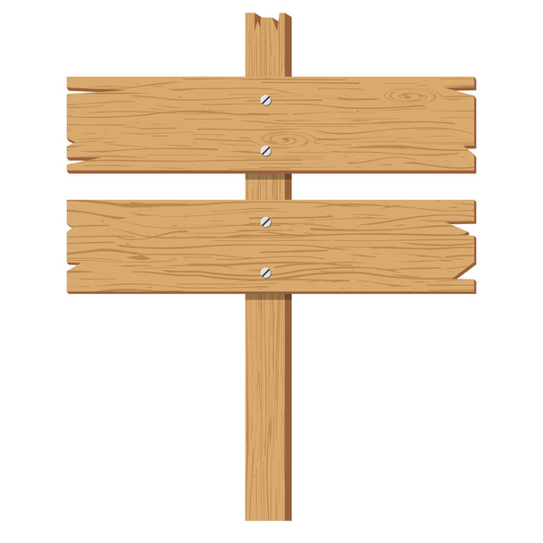 Векторный деревянный знак
 - Вектор,изображение