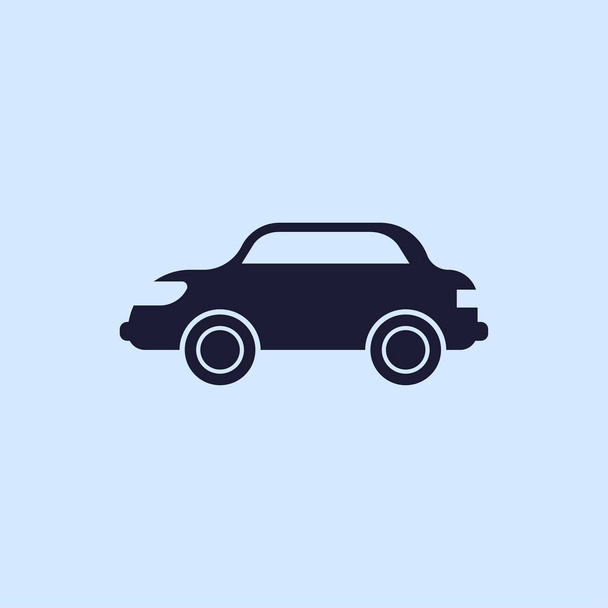 simple car icon - Vektör, Görsel