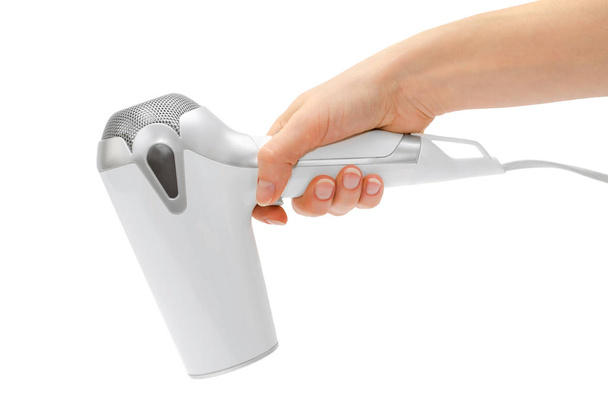 woman hand holding hairdryer. - Foto, immagini