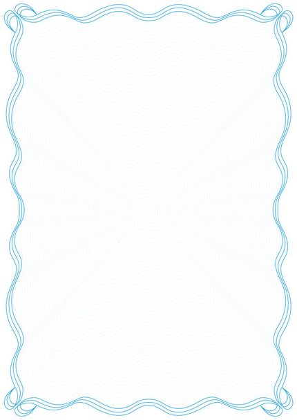 Μπλε πλαίσιο (περίγραμμα) με προστατευτικό πλέγμα ασφαλείας - Διάνυσμα, εικόνα
