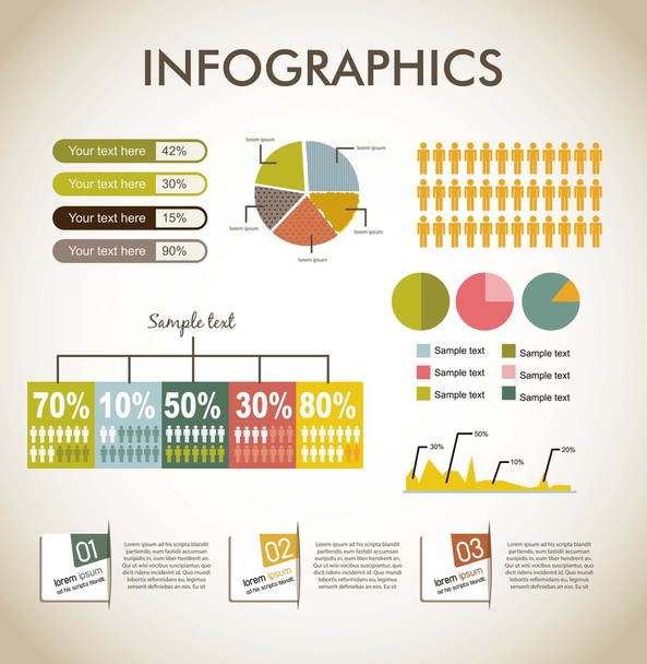 Infografika - Vektor, kép