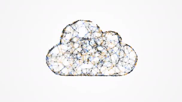 cloud computingu, je koncept  - Záběry, video