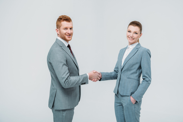 businesspeople shaking hands - Foto, immagini
