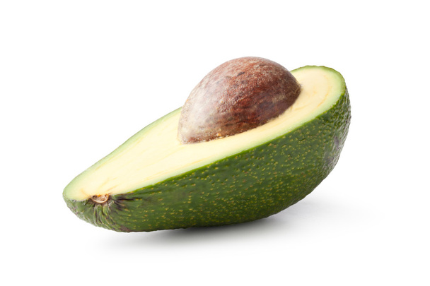 Avocado isolated on white - Фото, изображение