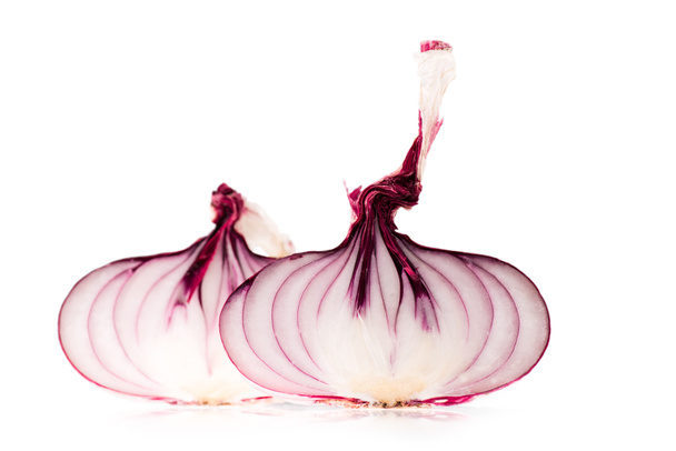 halves of fresh ripe onion - Photo, Image