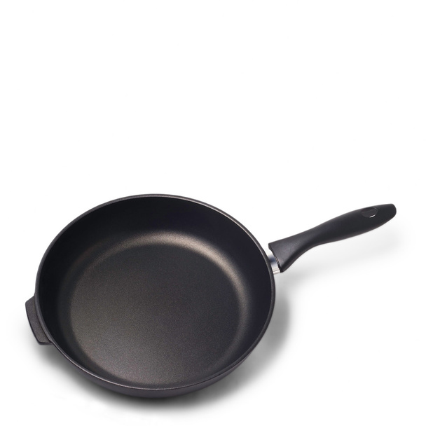 padella cucina nera isolata su sfondo bianco
 - Foto, immagini