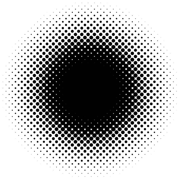 円のグラデーションの斑点 - ベクター画像