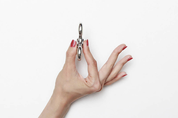 Hand spinner on a white background - Foto, Bild
