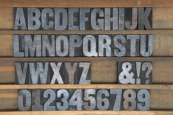 ahşap alfabe - Fotoğraf, Görsel