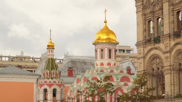 Kathedrale von Kazan auf dem Roten Platz - Filmmaterial, Video