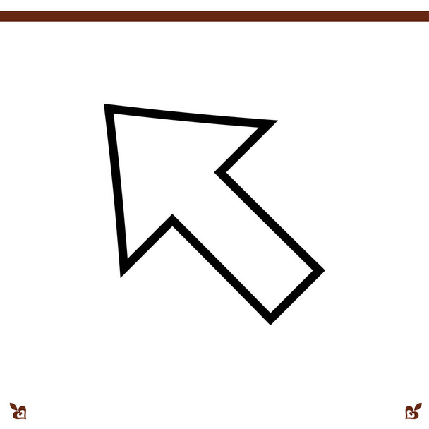 arrow web icon - Vector, Image