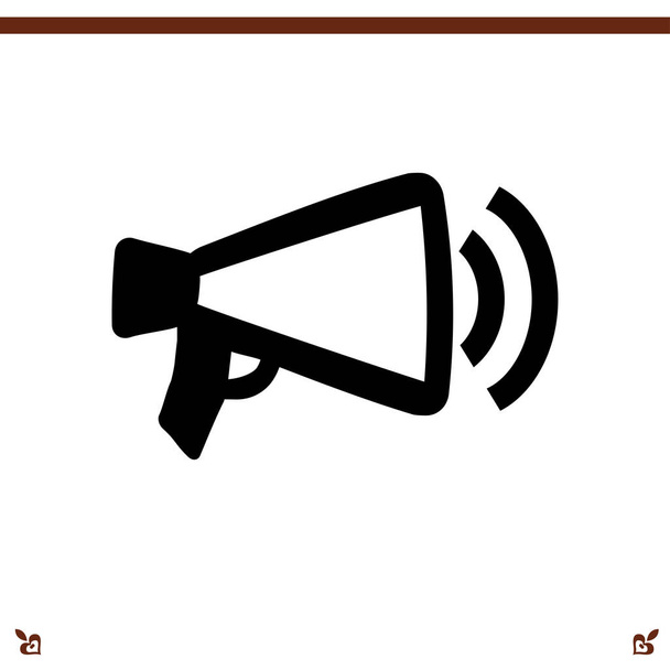 mégaphone, icône du haut-parleur
 - Vecteur, image