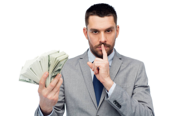 businessman with american dollar money - Fotografie, Obrázek