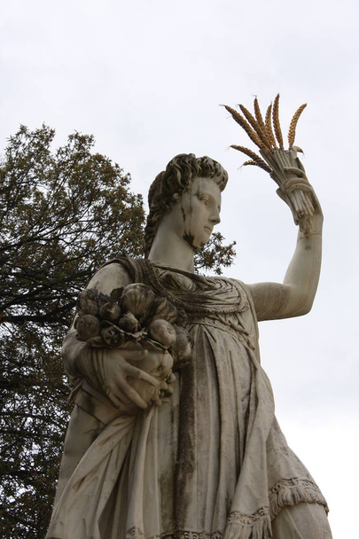 Άγαλμα στους κήπους Boboli - Φλωρεντία, Τοσκάνη, Ιταλία - Φωτογραφία, εικόνα