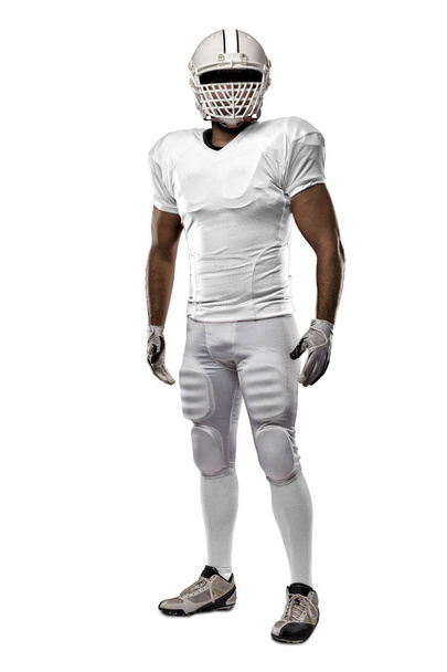 Football Player with a white uniform - Fotografie, Obrázek