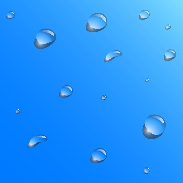 水滴、水ボール - ベクター画像