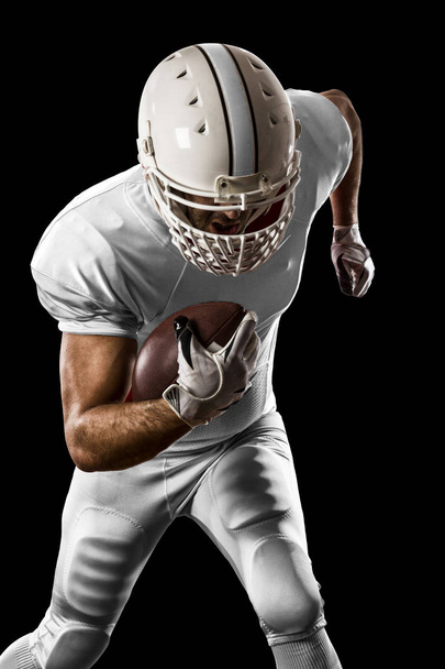 Football Player with a white uniform - Фото, изображение