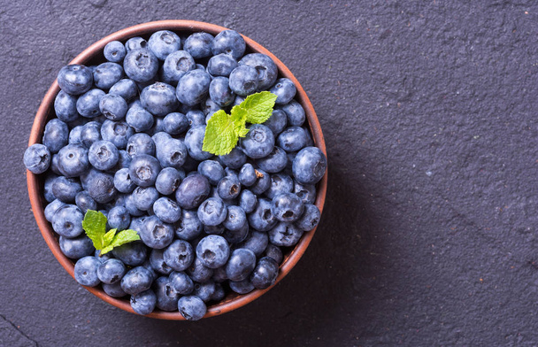 Blueberry in bowl  - Foto, immagini
