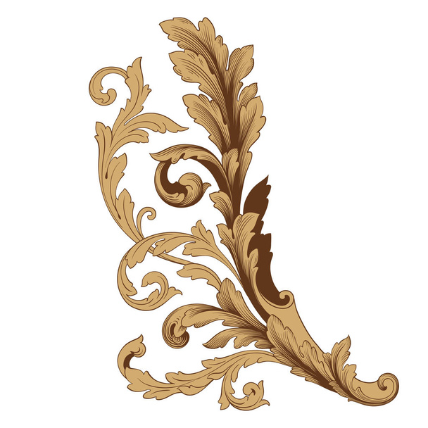 Ornament vector baroque - Vector, Image