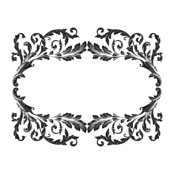 Marco del ornamento, borde
 - Vector, Imagen